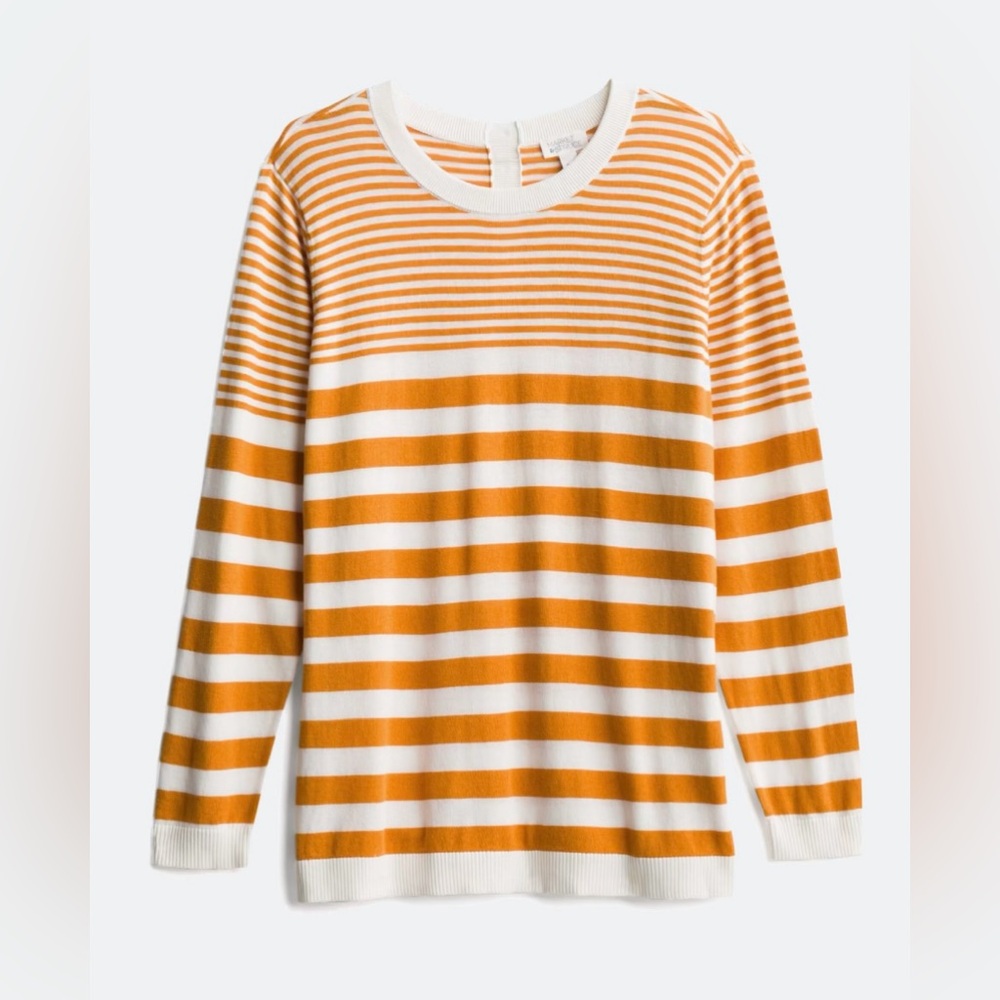 Market & Spruce, Liss Button Back Cotton Blend Sweater, Stitch Fix, Size 2X